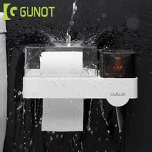 GUNOT Водонепроницаемый Туалет Бумага держатель многофункциональный ткани мусора сумка для хранения Портативный Туалет Бумага держатель для Ванная комната