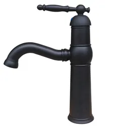 Luxury Oil Rubbed Bronze Gooseneck Single Handle Swivel Kitchen Bathroom Sink Basin Faucet Mixer Taps anf284