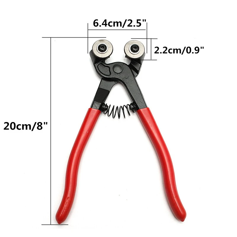Лучшая цена 1 шт. Керамика плитка кусачки круглый Стекло быстро резак ручной инструмент плоскогубцы