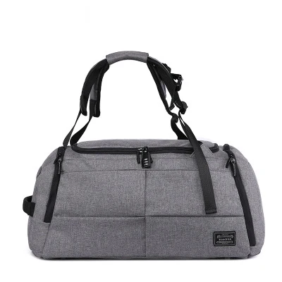MARKROYAL многофункциональная дорожная сумка-Органайзер на колесиках, сумка для переноски багажа, сумка для выходных, для мужчин, Большой Вместительный рюкзак - Цвет: Gray