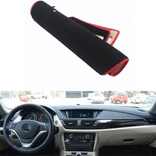 Dongzhen для BMW X1 2010- приборной панели автомобиля Избегайте свет Pad инструмент крышка платформы стол коврик силиконовый нескользящий задней поверхности