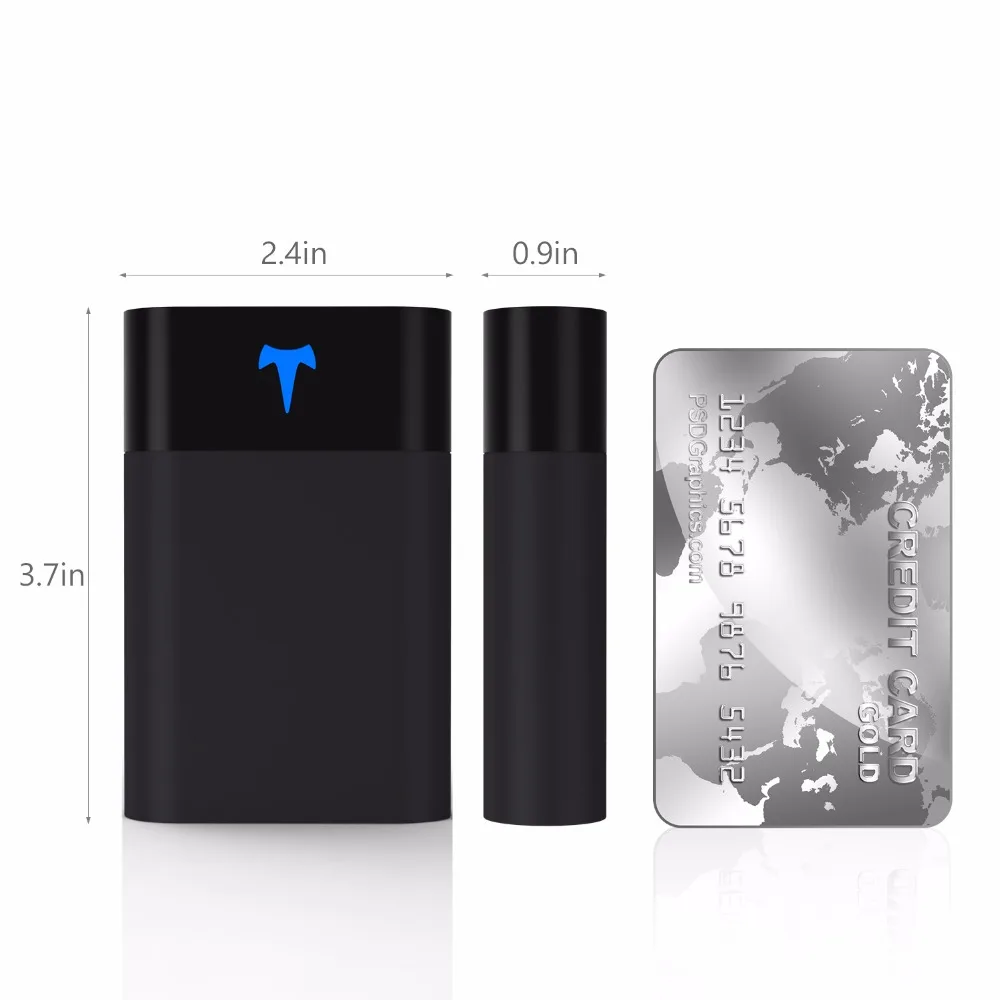 Yoobao T1 10200 мА/ч мини внешний аккумулятор портативное зарядное устройство для