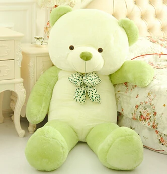 green bear stuffed animal