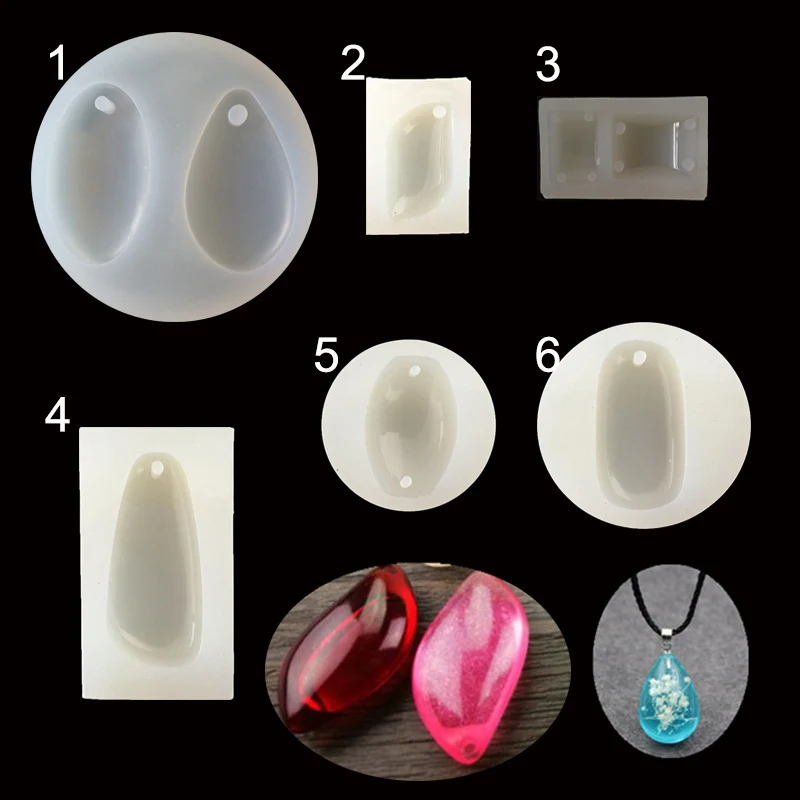 

1PC Silicone Mold for Jewelry Pendant Tools Resin Jewelry Tool Handmade Tool Resin Epoxy Resin Molds