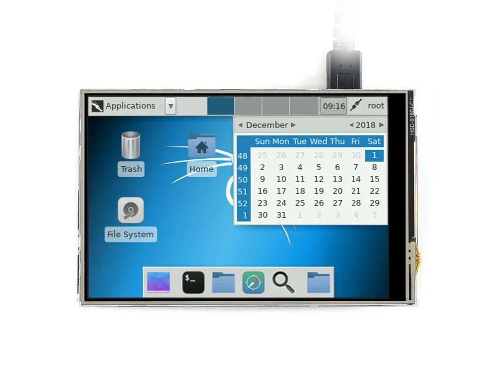 4 дюймовый сенсорный экран TFT LCD для Raspberry Pi RPi (C) 125 МГц высокоскоростной SPI