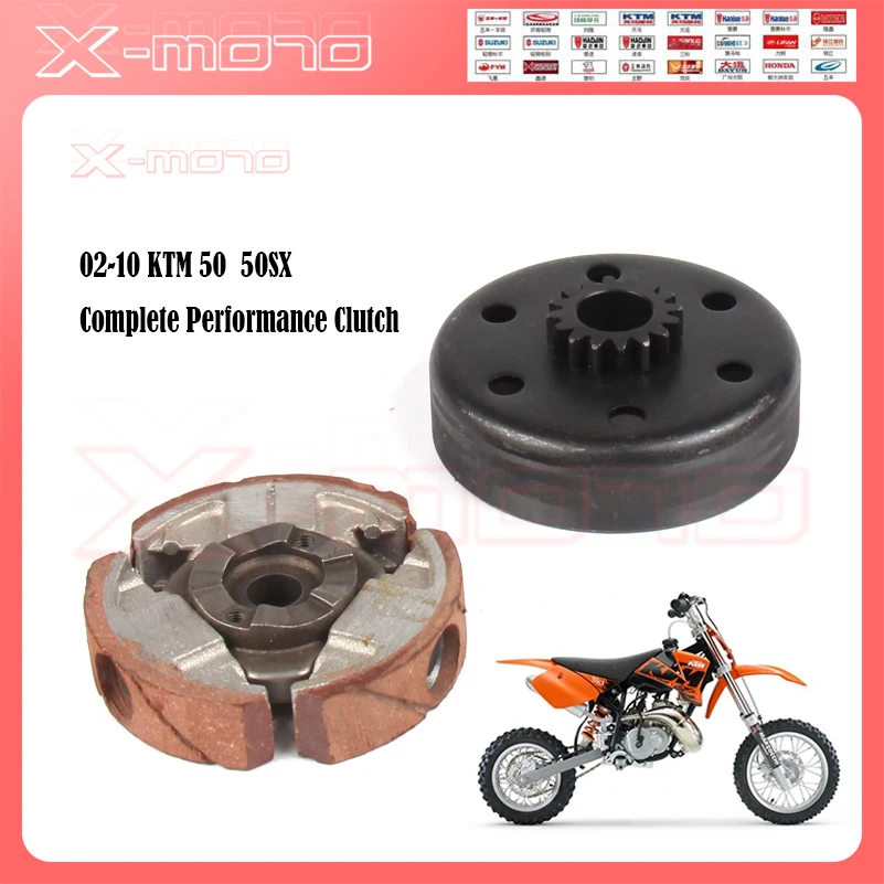 

02-10 KTM 50 COMPLETE PERFORMANCE CLUTCH assembly JUNIOR SENIOR JR SR SX PRO LC Parts