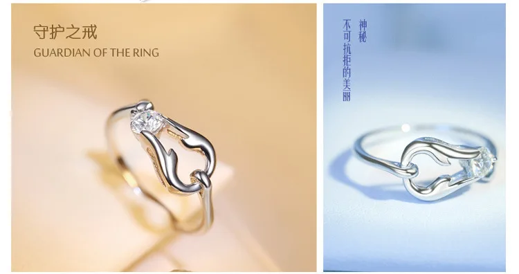 OMHXZJ, модные вечерние кольца для женщин и девушек, подарок на свадьбу, Созвездие AAA, циркониевое 925 пробы, серебряное кольцо RN144