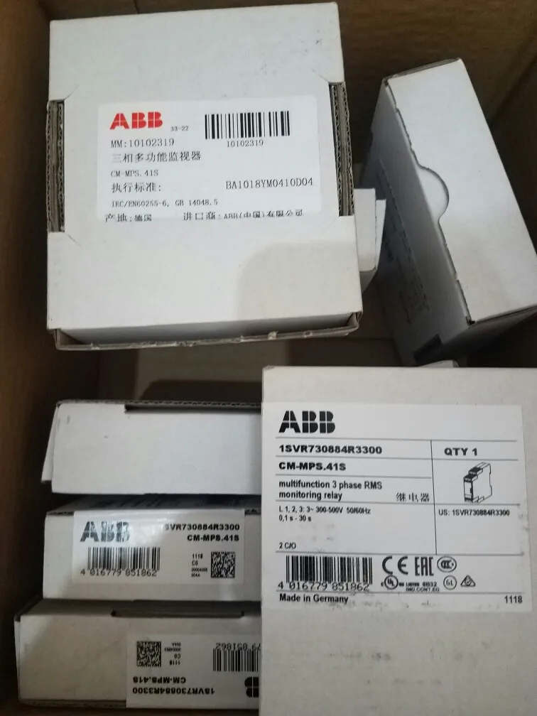 

CM-MPS.41S / 1SVR730884R3300 новая оригинальная коробка