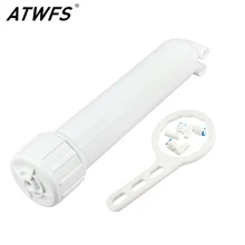 Корпус мембраны обратного осмоса 1812/2012 с резьбой 1/" быстроразъемные фитинги 2,0 дюйма ID для 50/75/100/150GPD-White