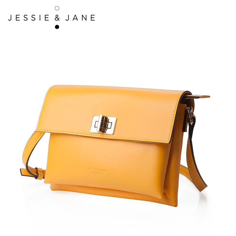 

JESSIE&JANE 2016 New All-match Women's Classic Split Leather Cross-body Bags 1318