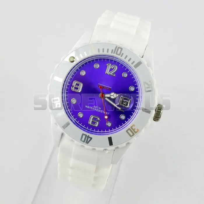 Xmas Gift Promotion 30% off Special Design Avant Garde Style Silicone Strap Wrist Watch(NBW0SI6780-PU3) | Наручные часы