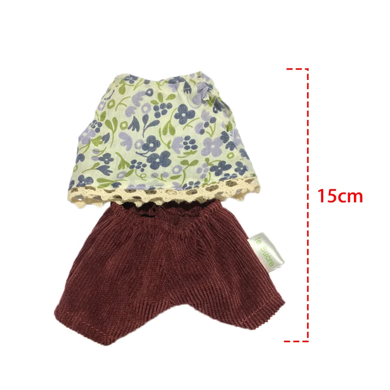 30cm Doll Clothes for Rabbits/Cats/Bears Plush Toys Dress Skirt Coat Clothes Accessories for 1/6 BJD Dolls Girls Kids Gifts 11