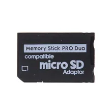 Support Memory Card Adapter Micro SD To Memory Stick Adapter For PSP Micro SD 1MB-128GB Memory Stick Pro Duo hardware support for efficient transactional memory systems