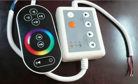 8key RF RGB led touch controller DC12-24V input | Освещение