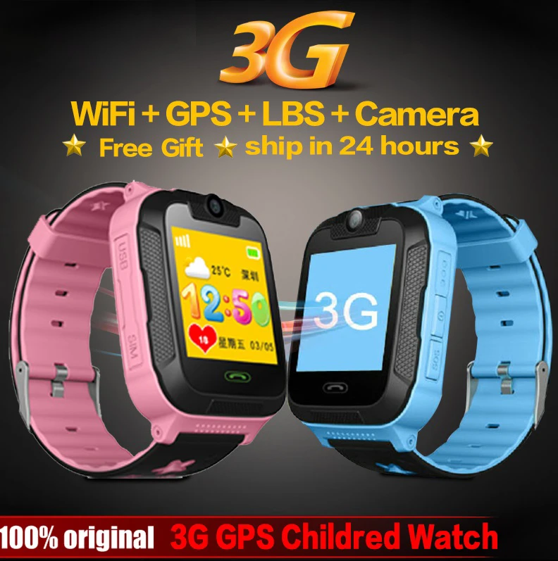 2019 Q528Pro 3G GPS Tracker Children Smartwatch Kids WiFi with Tracker SOS Smart watch for IOS Android Smart Watch