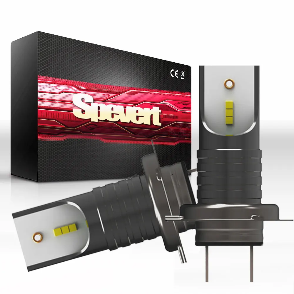 SPEVERT 110W 30000LM H7 LED Headlight Kit For Philips CSP Chip Car