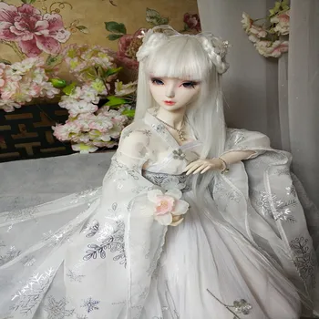 

BJD Clothes chinese ancient costume bjd female white color - 1/3 1/4 Fairyland minifee