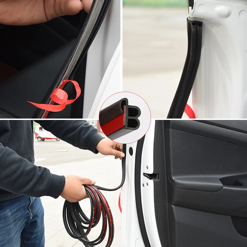 

Car Door Edge Scratch Protector Strips Auto Stickers Protector Seal Door Mouldings Universal Car Interior Accessories Styling