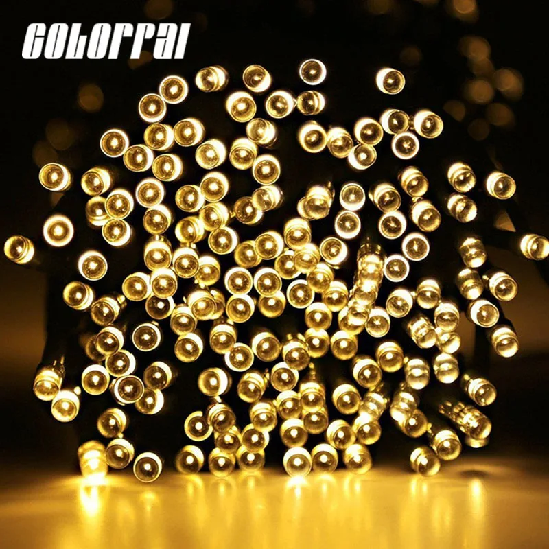 Colorpai Solar String Light Lights Garden Holiday Colorpai Solar String Light Lights