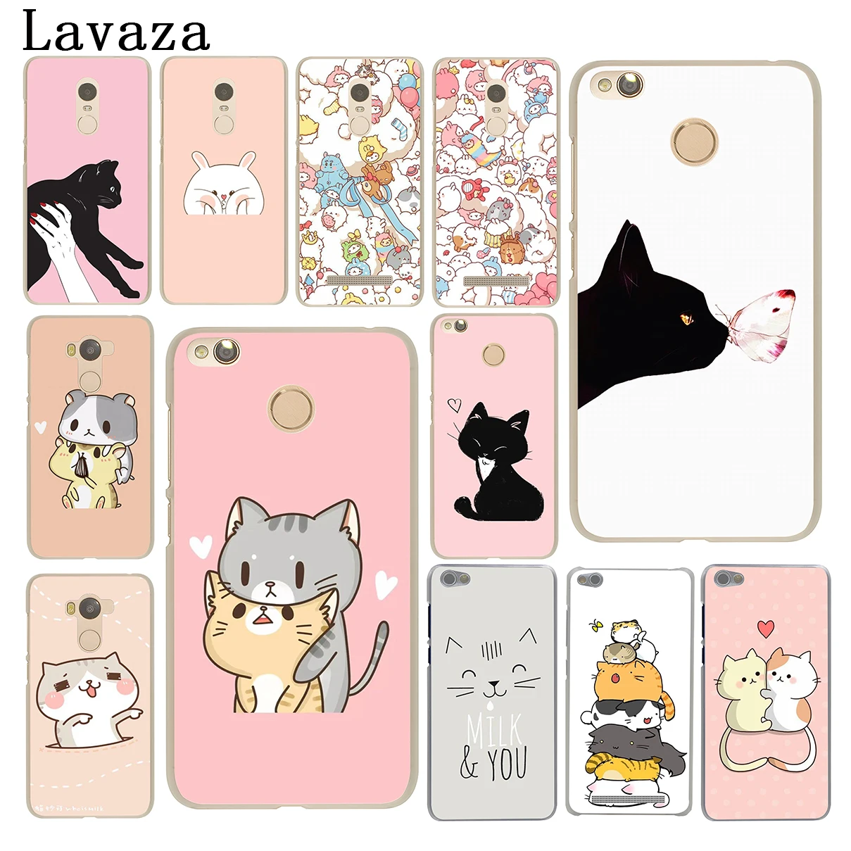 

Lavaza Kawaii Molang Cartoon Anime dog cat Hard Phone Case for Xiaomi Redmi 5 Plus 6A 4A S2 Note 5A Prime 5 6 7 Pro 4 4x Cover