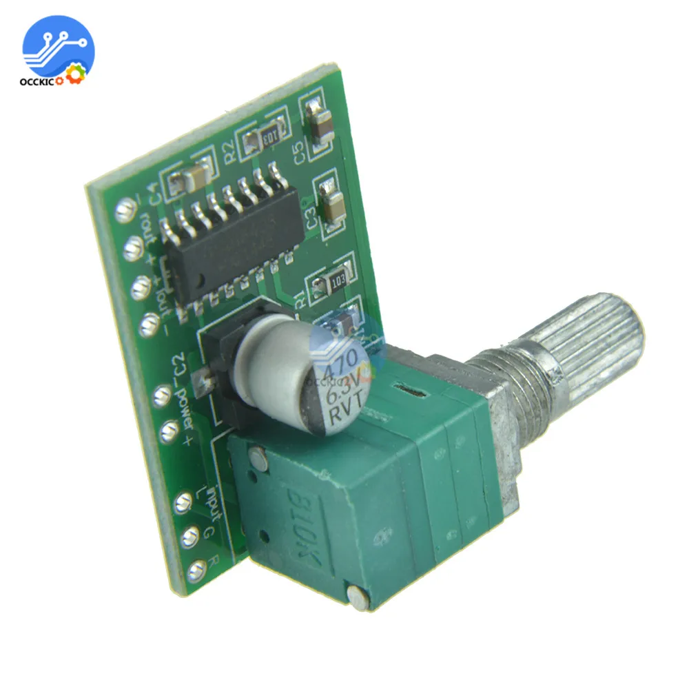 Плата усилителя PAM8403 5 В громкоговорителя 2 канала 3 Вт|controller control|control volumecontroller board |