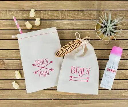 Custom Bride Tribe Destination Wedding Hangover Kit Favor Gift