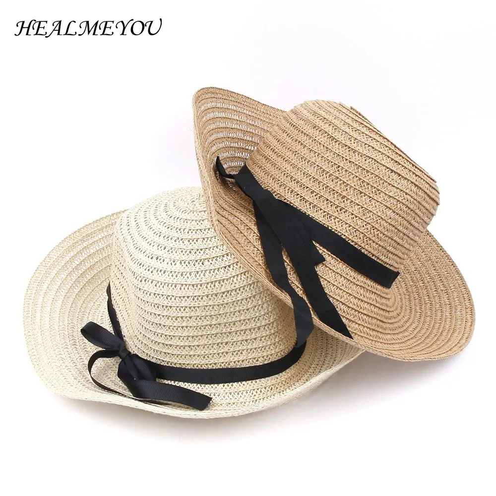 

Modern Hot New Fashion Summer Casual Women Ladies Wide Brim Beach Sun Hat Elegant Straw Floppy Bohemia Cap For Women Dating