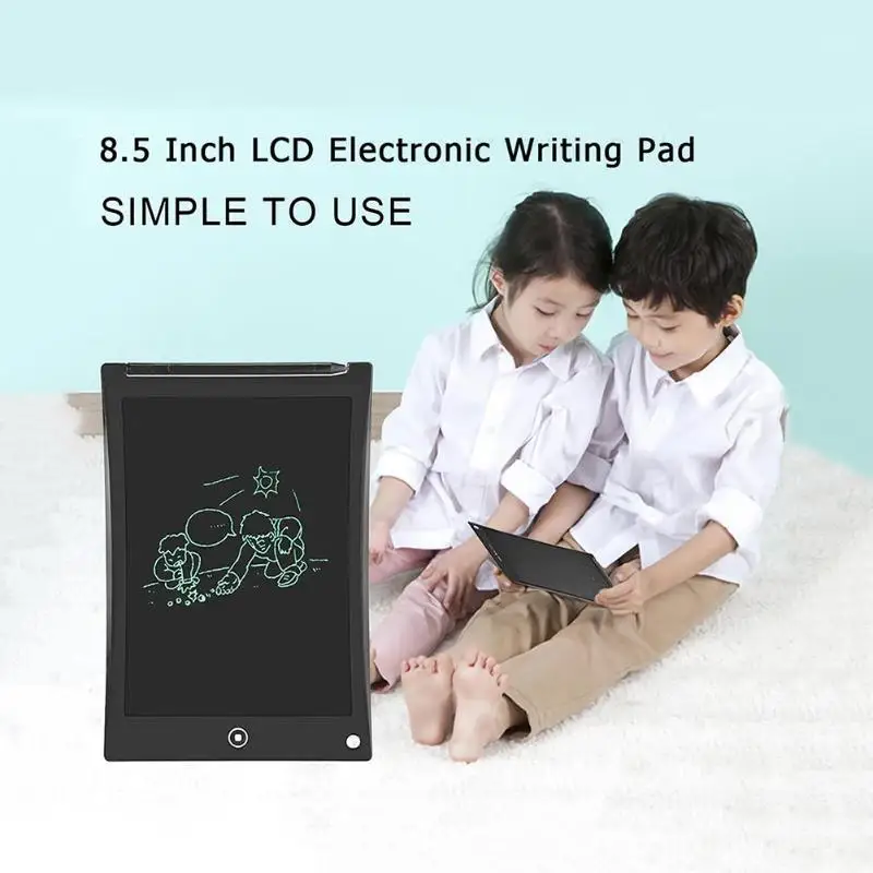 ЖК дисплей записи планшеты 8,5 дюймов цифровой рисунок электронный почерк Pad сообщение графика доска детская письменная доска с ручкой