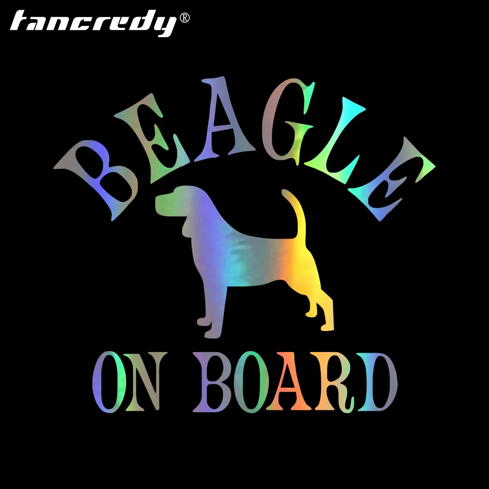 Tangredy Beagle на борту автомобиля бампер наклейки и Стайлинг украшения двери кузова
