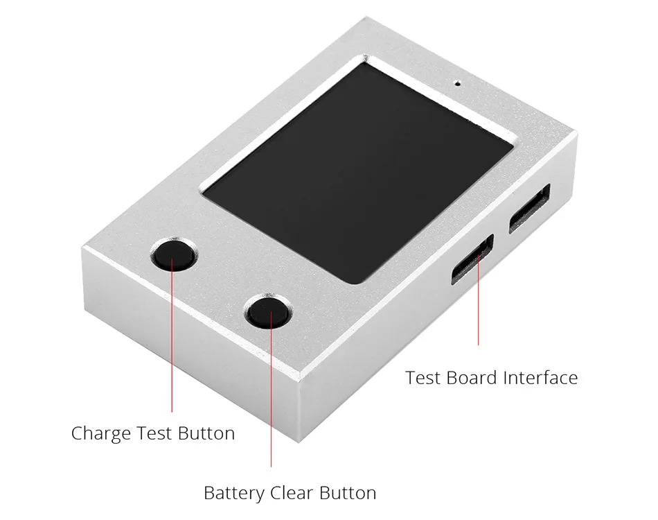 DIYFIX тестер батареи для iPhone X 8 8P 7 7P 6 6P 6S 6SP 5 5S 4 4S для iWatch S1 S2 для iPad Проверка батареи ключ Ясный цикл