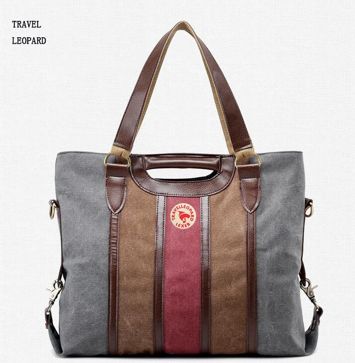

2019 women casual tote leather bags canvas Shoulder handbags laptop bolsa feminina crossbody sac a main bolsos mujer
