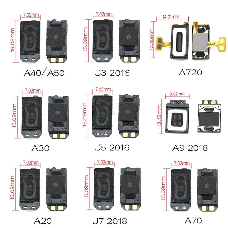 100 шт./лот Новый наушник для Samsung A9 A8 A6 A7 J7 J6 J8 J4 2018 /J3 J5 2016 / A20 A30 A40 A50 A70 | Мобильные