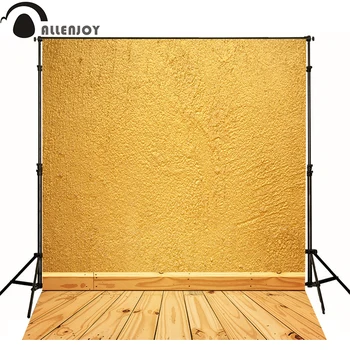 

Allenjoy photography backdrop for sale Gold mosaic wood texture kids vinyl photographic background studio and photographer team