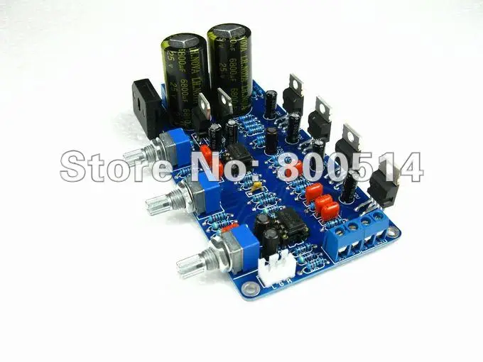 

TDA2030A 2.1 power amp / amplifier kit ---DIY (This is kit,not assembled board)