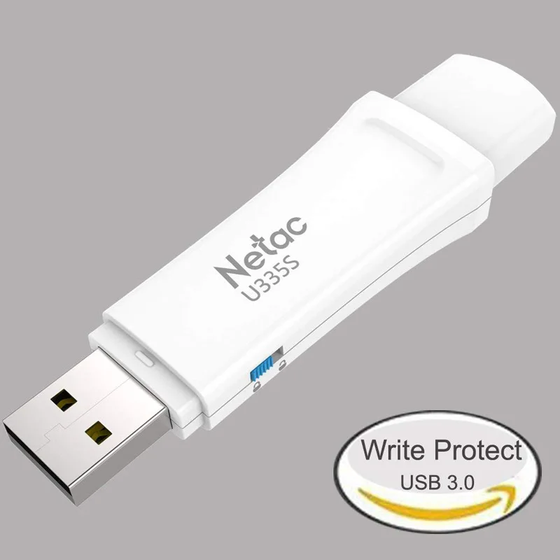 Netac флеш-накопитель 128 Гб 64 Гб защищающий от записи зашифрованный USB флеш-накопитель 32 16 ГБ флеш-накопитель 3,0 USB флеш-накопитель для телефона