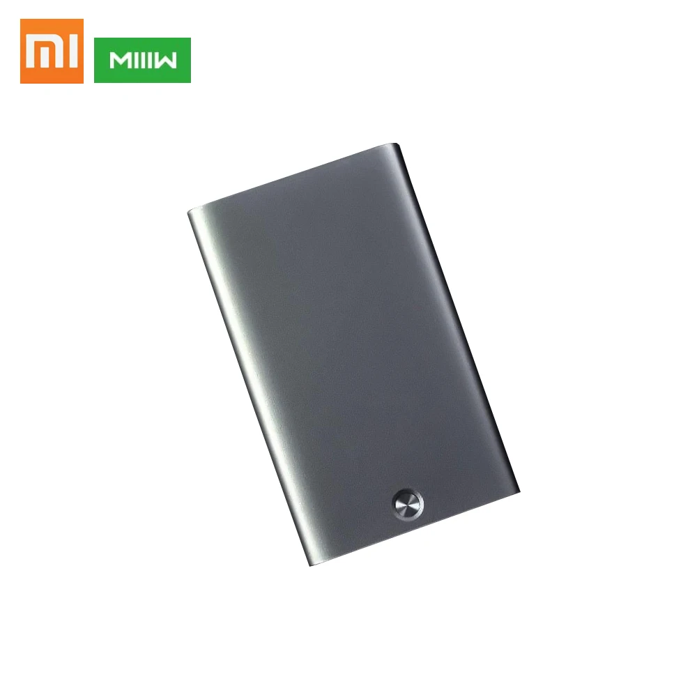 

Xiaomi MIIIW Credit Card Box Holder Mini ID Card Box Aluminium Business Credit Card Case Bank Pocket Purse Wallet for Women Men