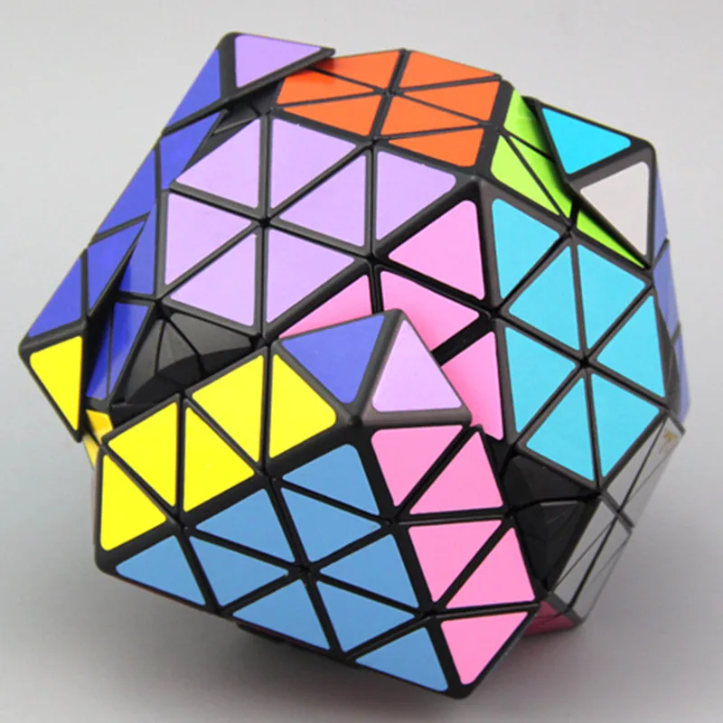 MF8 Icosaix головоломка Icosahedron волшебный куб 2 цифры черный странной формы Cubo Magico Развивающие игрушки для коллекции