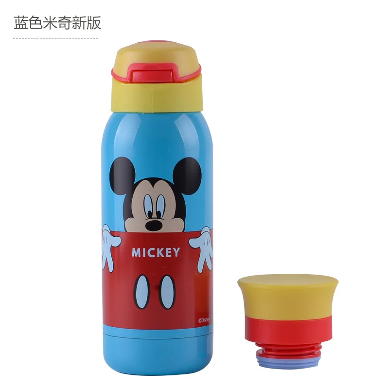 

Disney 2018 cartoon cups authentic 304 stainless steel mug limit double cover sports pot children personality outdoor cups