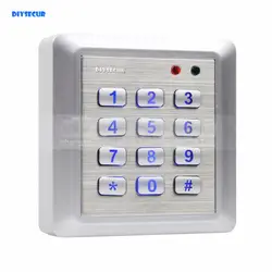 Diysecur Новый 125 кГц RFID считыватель Система контроля доступа комплект клавиатура + 10 ID карты брелоков