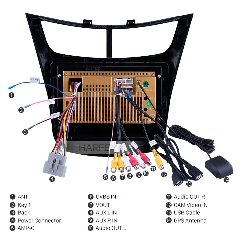 Cheap Harfey for Chevy Chevrolet New Sail 2015-2016 9" Android 8.1 HD Touchscreen Bluetooth GPS Radio USB AUX support Carplay 3G WIFI 4 Cheap Harfey for Chevy Chevrolet New Sail 2015-2016 9" Android 8.1 HD Touchscreen Bluetooth GPS Radio USB AUX support Carplay 3G WIFI 4