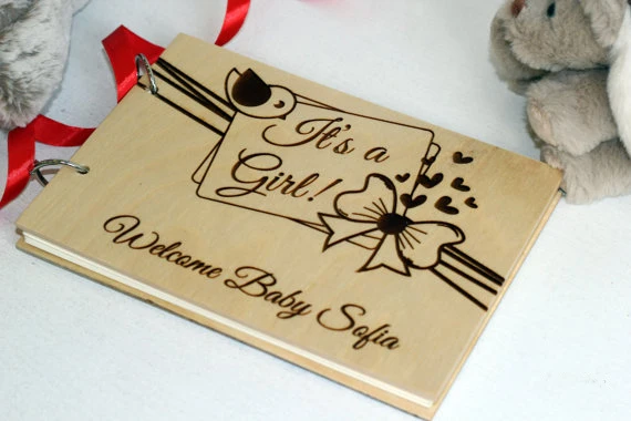 

Personalized Baby Shower Guest Book