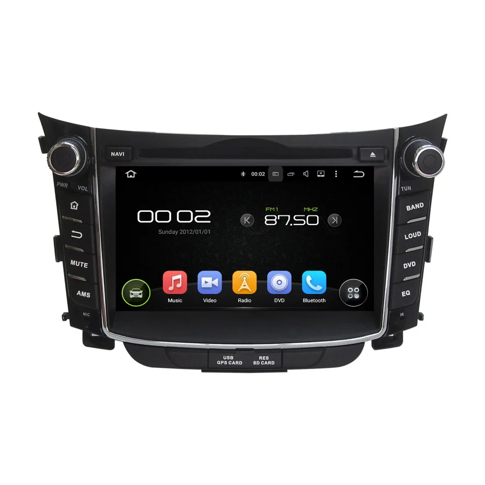 

7" Android 6.0 Octa-core Car Multimedia Player For HYUNDAI I30 2011-2014 Free MAP Video Audio Stereo Car DVD Player