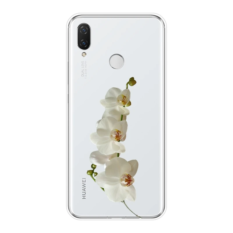 Чехол для телефона Huawei Nova Smart Lite 2017 цветочный камень силиконовый мягкий чехол 3 3I 3E