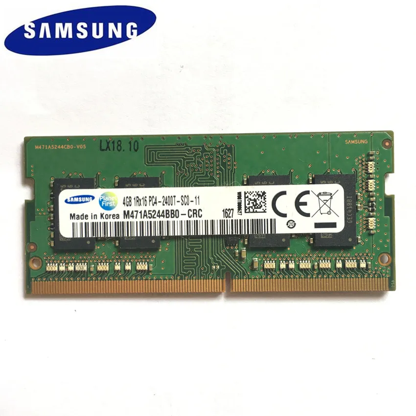 Ноутбук samsung DDR4, 16 ГБ, 8 ГБ, 4 Гб, PC4, 2133 МГц или 2400 МГц, 2400T или 2133P DIMM, память для ноутбука, 4 ГБ, 8 ГБ, оперативная Память DDR4