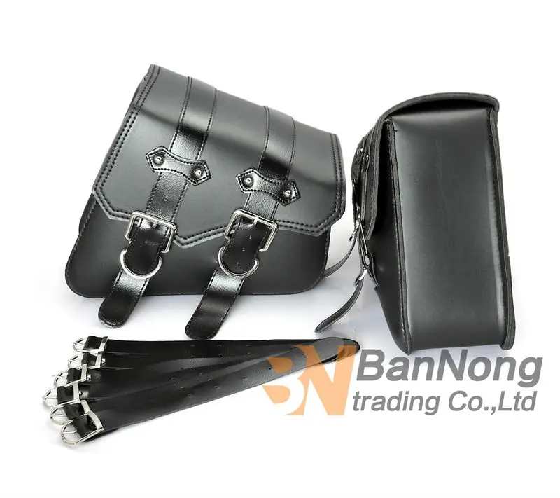 Free shipping motorcycle side bag Bag retrofit small saddle bag Fits