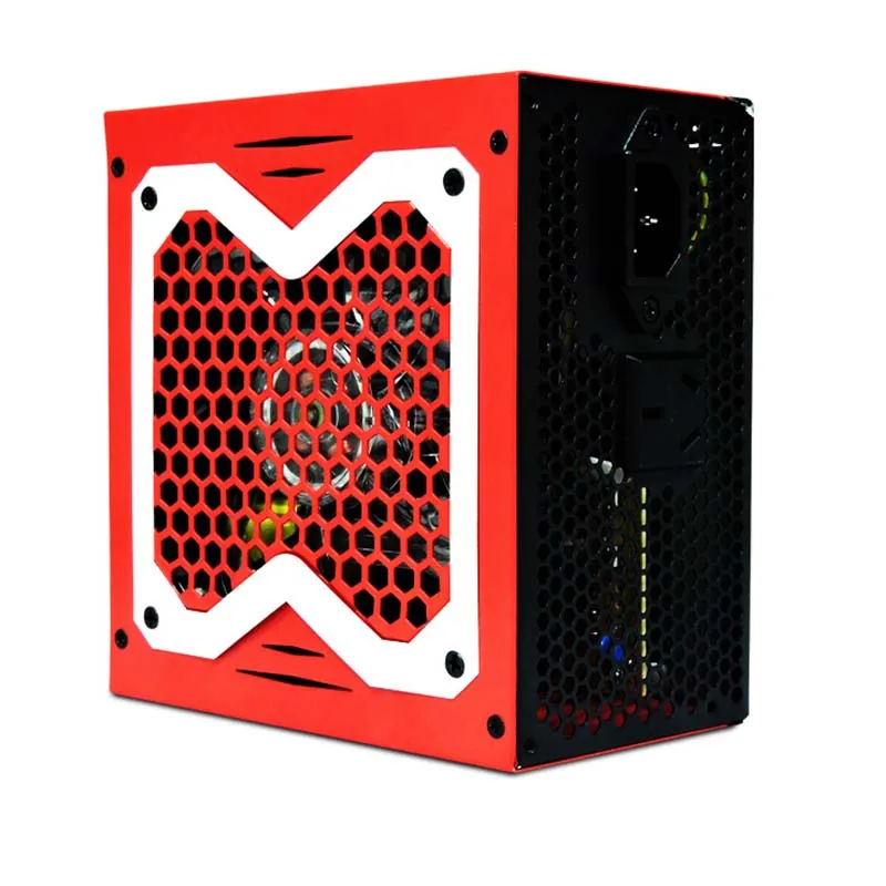 Блок питания XINHANG ATX 24pin 12 В 520 Вт для ПК блок игр цветной светодиодный настольного