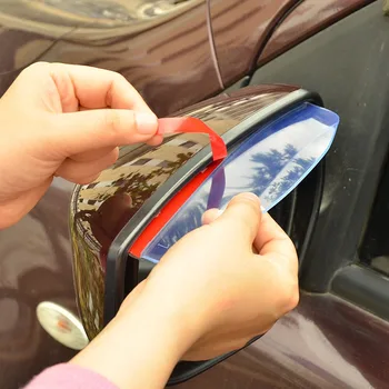 

Car Rearview Mirror Rain Eyebrow Sticker for Peugeot 307 206 308 407 207 3008 208 508 2008 406 301 306 106 5008 607 107 408 806