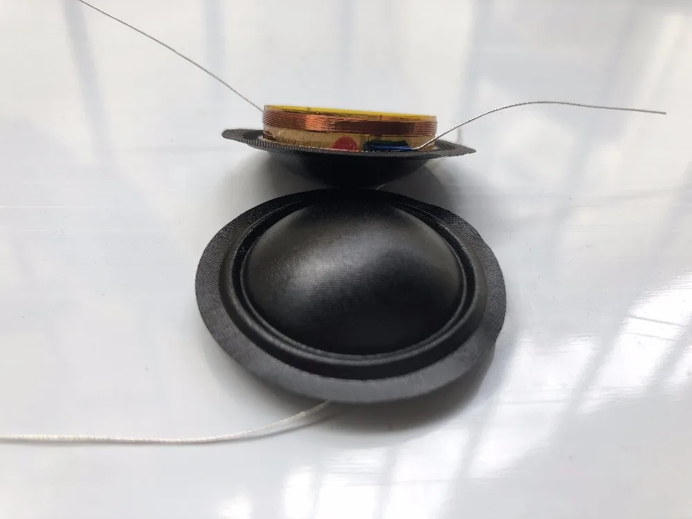 2 units ID 25.5mm 1 silk dome diaphragm 4 ohm Tweeters speaker voice coil 100% new