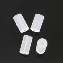 Doreen Box Lovely 1000 резиновые задние фиксаторы для серег 4x2 мм(B05756