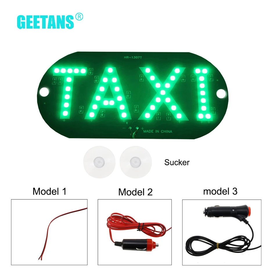 GEETANS большие Размеры лобового стекла автомобиля DIY DC12V 45 светодиодный дневные